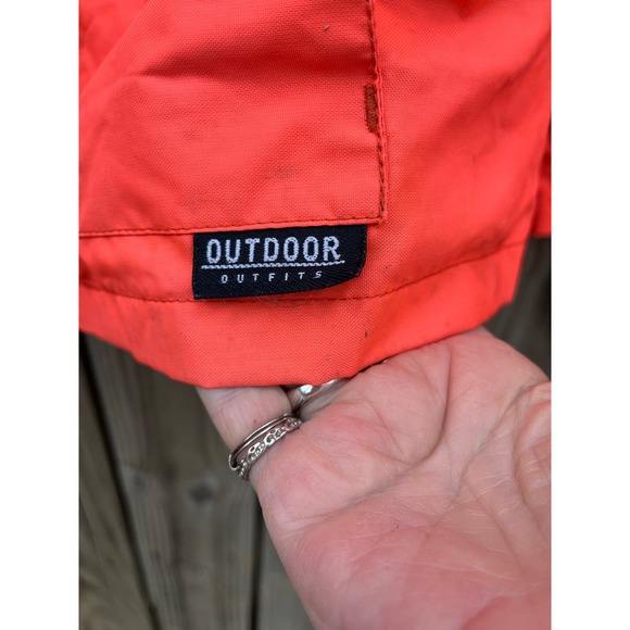 Vintage protective fire fighter outfit bright neon reflectors - Picture 2 of 13